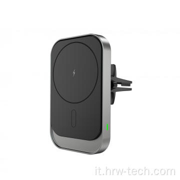 Supporto per telefono da auto con ricarica wireless per iPhone